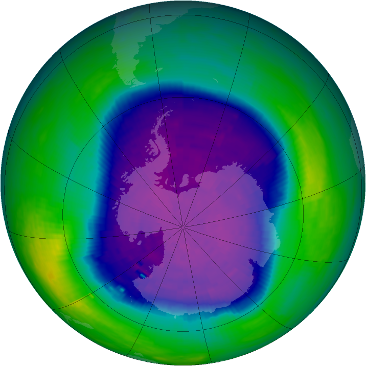 Ozone Map 1994-10-01